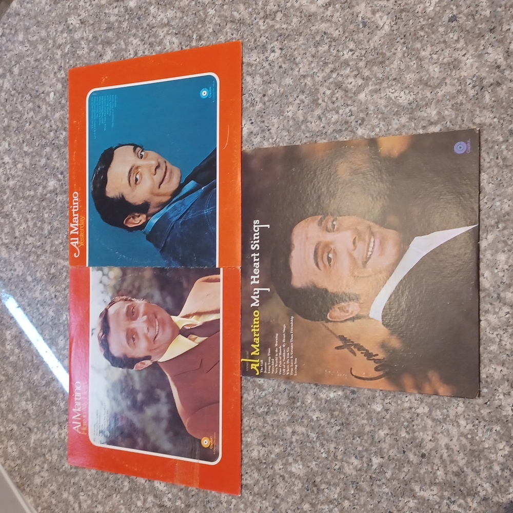 AL MARTINO RECORD ALBUMS